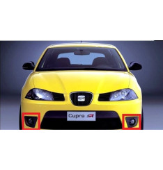Grelha Farol de Nevoeiro Seat Ibiza 6L Cupra