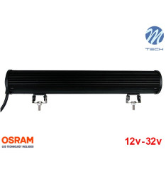 Barra de LED 126w 8400Lm LED Osram Plana Combo 20" 10-32v M-Tech