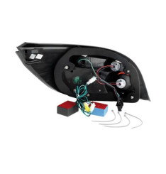 Farolins Led BMW E60 - Vermelho/Fumado 03-10