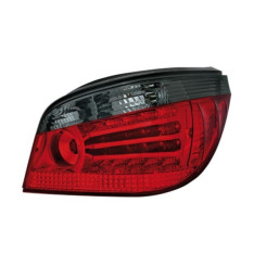 Farolins Led BMW E60 - Vermelho/Fumado 03-10
