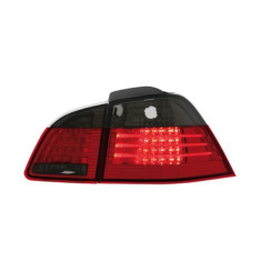 Farolins Led BMW E61 Touring - Vermelho/Fumado 04-07