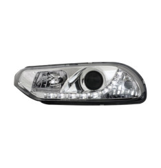 Faróis Dayline Fundo Cromado Alfa Romeo 156 (1997 a 2003)