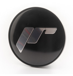 Centro Jante JR20 Preto + Letras Cinza