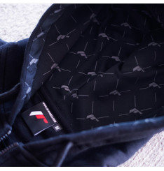 Sweat com Capuz Unisexo Logótipo Japan Racing - Preto