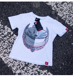 T-Shirt Junior JR-21 Laurel Japan Racing - Branco