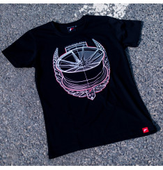 T-Shirt Homem JR-21 Laurel Japan Racing - Preto