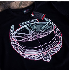 T-Shirt Homem JR-21 Laurel Japan Racing - Preto