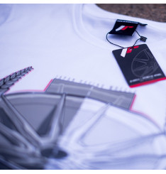 T-Shirt Homem JR-21 Laurel Japan Racing - Branco