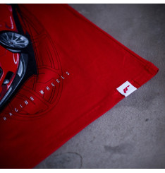 T-Shirt Mulher JR-11 Car Japan Racing - Vermelho