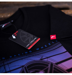 T-Shirt Mulher JR-20 Face Japan Racing - Preto