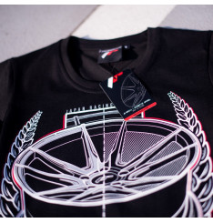 T-Shirt Mulher JR-21 Laurel Japan Racing - Preto