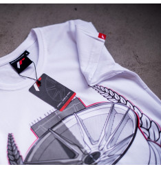 T-Shirt Mulher JR-21 Laurel Japan Racing - Branco