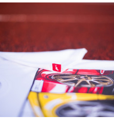 T-Shirt Mulher Mix Japan Racing - Branco