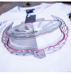 T-Shirt Mulher JR-11 Laurel Japan Racing - Branco