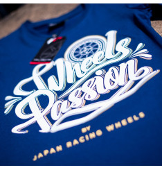 T-Shirt Mulher Passion Japan Racing - Azul Navy