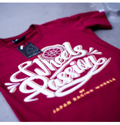 T-Shirt Mulher Passion Japan Racing - Vermelho Ruby