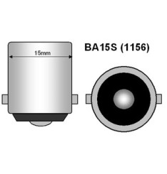 P21w / BA15S 18 leds SMD CANBUS