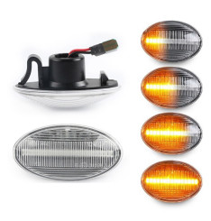 Farolins Laterais LED Dinâmico Transparente Smart Forfour W453 desde 2014