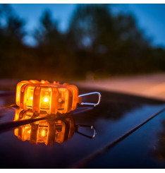 Lanterna LED de aviso LEDguardian® ROAD FLARE ORANGE 4.5V (LEDs Laranja) Osram