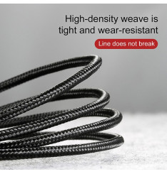 Cabo USB-A para USB-C 1M 3A Vermelho Baseus