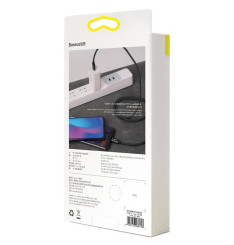 Cabo USB-A para USB-C 1M 5A 40W Preto Baseus