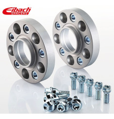 Espaçadores Eibach Pro-Spacer - 20mm 5/120 centro 74 Sistema 7 - Cinza Anodizado - S90-7-20-002