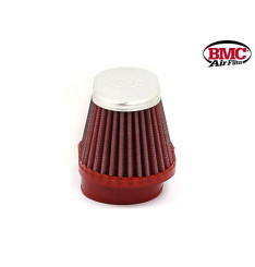 Filtro de Ar Cónico para Carburador BMC FBPF55-120R - Topo Cromado - Moto