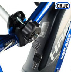 Suporte Bicicleta bola reboque Cruz