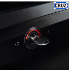 Mala de tejadilho Cruz Box 430N 940-467U Preto