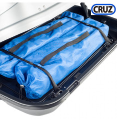 Mala de tejadilho Cruz Easy 320A 940-460U Cinza Mate e Antracite Brilhante