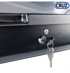 Mala de tejadilho Cruz Easy 320A 940-460U Cinza Mate e Antracite Brilhante