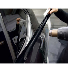 Chrome Out Set - Tira Adesiva Preto Mate ou Brilhante Foliatec 15Mx5CM