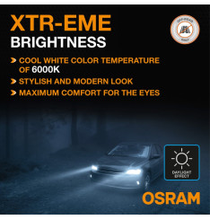 Kit LED H4 Osram LEDriving XTR 64193DWXTR