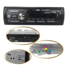 Rádio MP3 Bluetooth USB AUX Micro