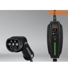 Carregador portátil 7 Pin Type 2 de 6A/10A/16A Osram OPC20A05