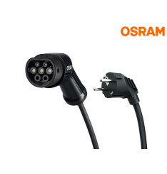 Carregador portátil 7 Pin Type 2 de 6A/10A/16A Osram OPC20A05