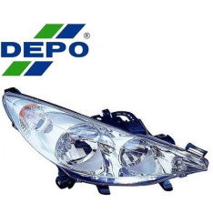 Farol Peugeot 207 com farol nevoeiro