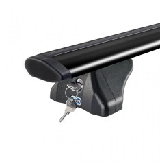 Barras tejadilho Cruz Airo Fix Dark 133 cm Alumínio Preto - 925-716