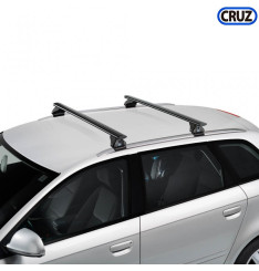 Barras tejadilho Cruz Airo Fix Dark 133 cm Alumínio Preto - 925-716