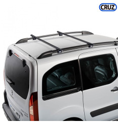Barras tejadilho Cruz Oplus SR+ 140 cm Aço Preto - 921-938