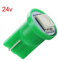 W5W T10 com 1 LED SMD - várias cores - 24v