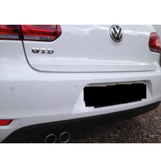 Sensores de estacionamento aviso sonoro e display Led tipo OEM 16mm