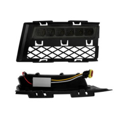 Grelhas com Luzes Diurnas Led Fumadas Audi A4 8E/B7 (2005-2008)