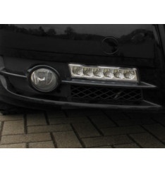 Grelhas com Luzes Diurnas Led Cromadas Audi A4 8E/B7 (2005-2008)