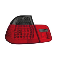 Farolins Led BMW E46 - Vermelho/fumado 98-01