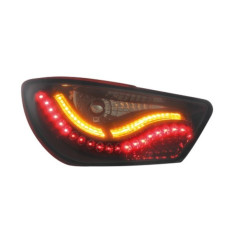 Farolins Led Seat Ibiza 6J Vermelho/Fumado (desde 2008)