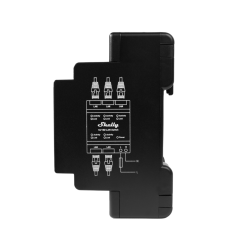 Shelly LAN Switch de 5 portas 10/100Mbps para montar em calha DIN