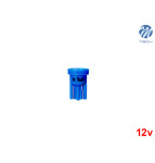 Lâmpada LED T10 W5W 4xSMD 3528 Azul 12V M-Tech - Individual