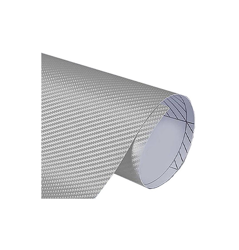 Carbono Vinil 3D Cinza - Várias Medidas Carbono Vinil 3D Cinza - Várias Medidas
