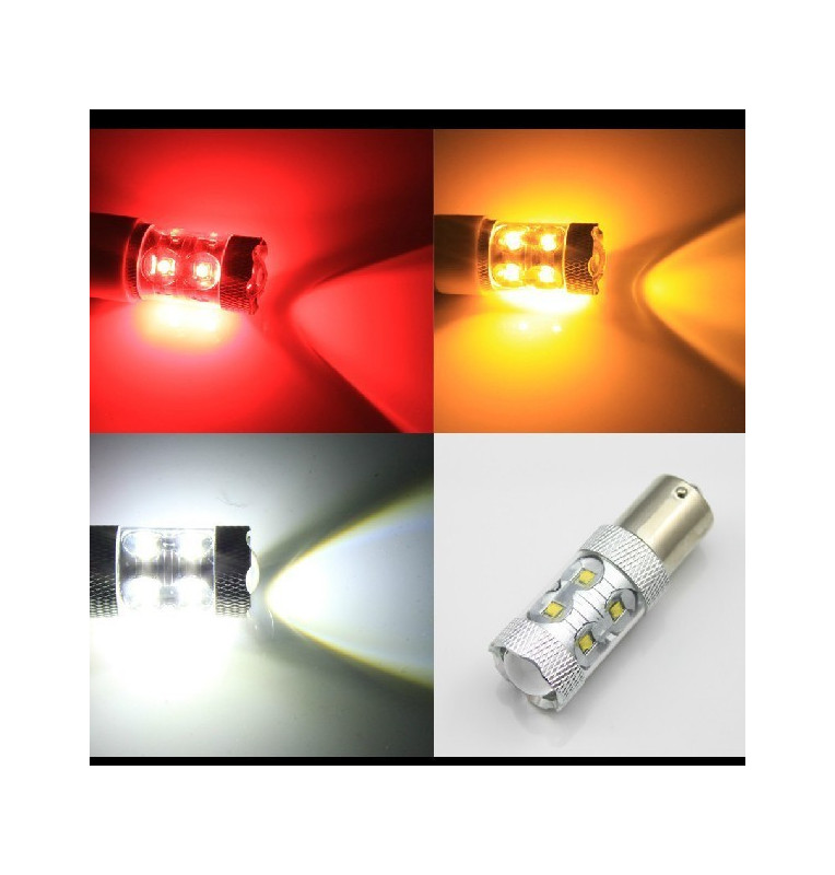 P21w / BA15S 50w com 10 leds CREE P21w / BA15S 50w com 10 leds CREE